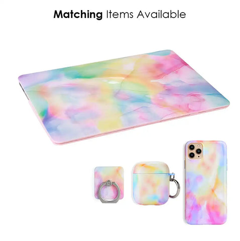Pastel Tie Dye MacBook Case