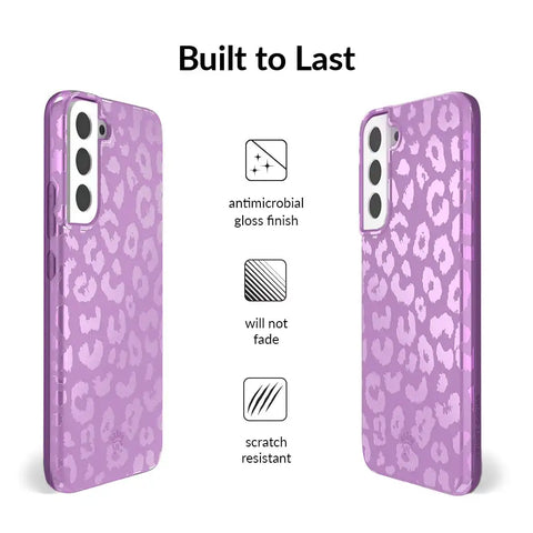 Amethyst Leopard Samsung Case