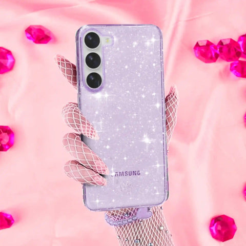 Lilac Stardust Samsung Case