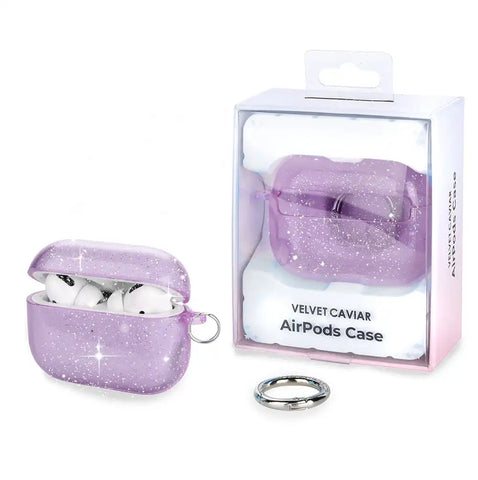 Lilac Stardust AirPod Case