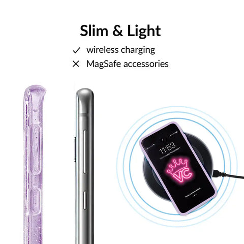 Lilac Stardust Samsung Case