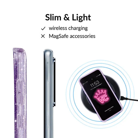 Lilac Stardust Samsung Case