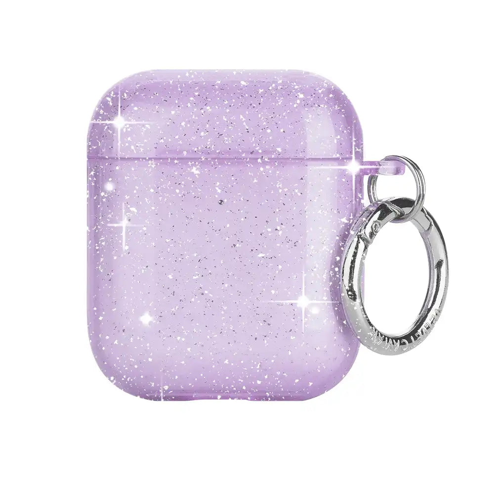 Lilac Stardust AirPod Case