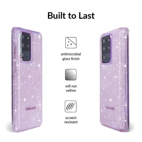 Lilac Stardust Samsung Case