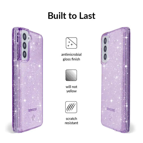 Lilac Stardust Samsung Case
