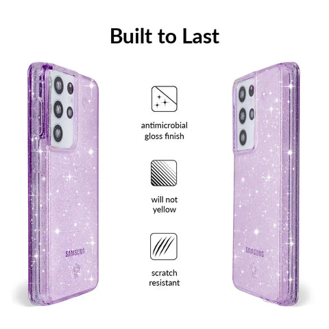 Lilac Stardust Samsung Case