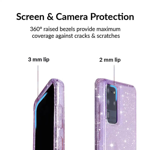 Lilac Stardust Samsung Case