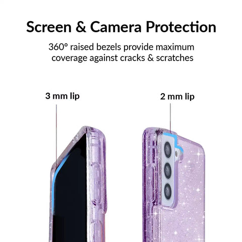 Lilac Stardust Samsung Case