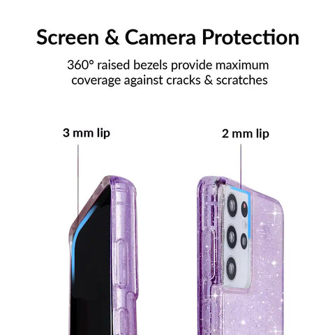 Lilac Stardust Samsung Case