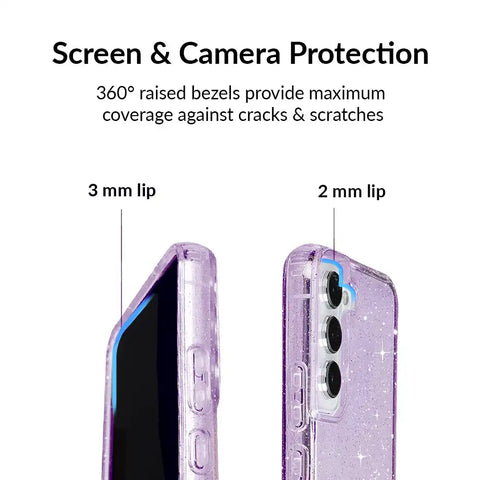 Lilac Stardust Samsung Case