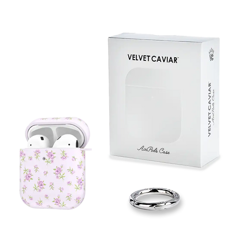 Dainty Lilac Floral AirPod Case
