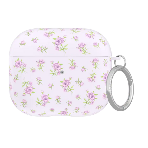 Dainty Lilac Floral AirPod Case