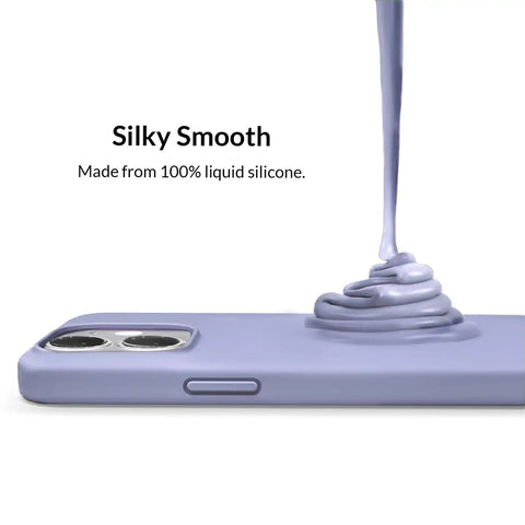 Purple Silicone iPhone Case