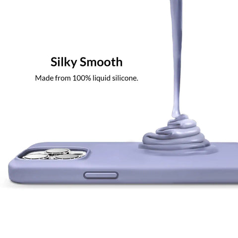 Purple Silicone iPhone Case
