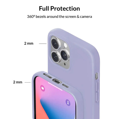 Purple Silicone iPhone Case