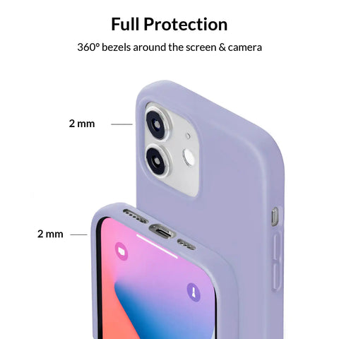 Purple Silicone iPhone Case