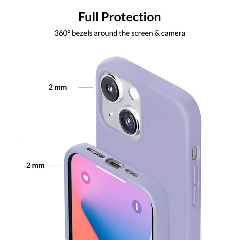 Purple Silicone iPhone Case