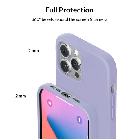 Purple Silicone iPhone Case