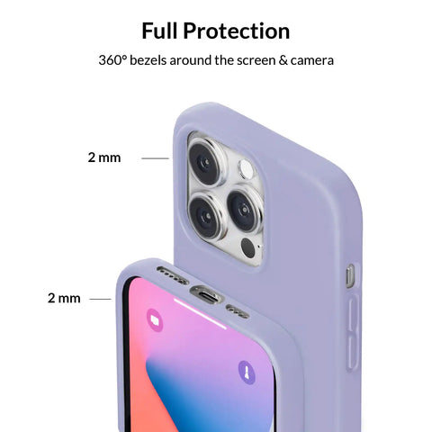 Purple Silicone iPhone Case