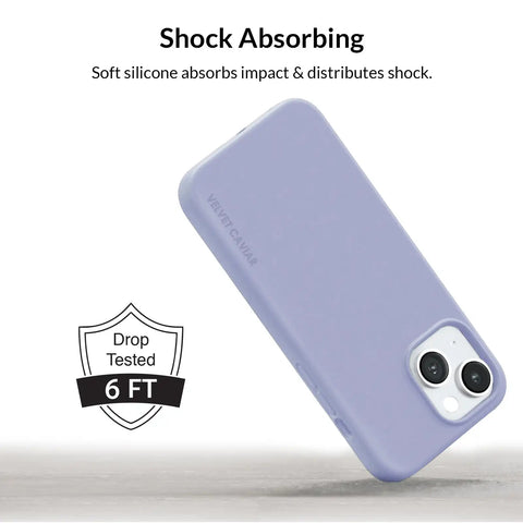 Purple Silicone iPhone Case