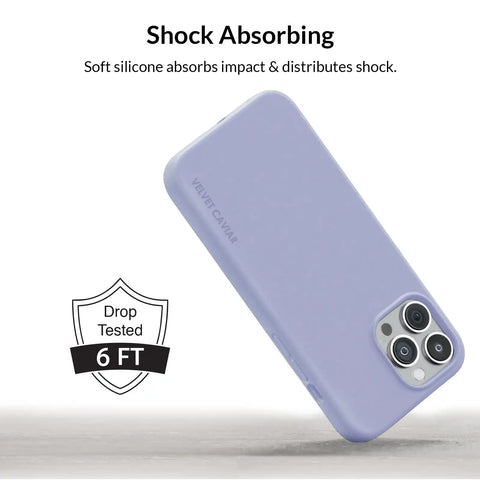 Purple Silicone iPhone Case