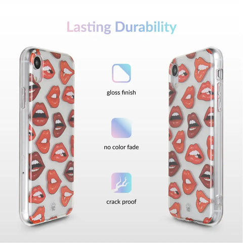 Red Lips iPhone Case
