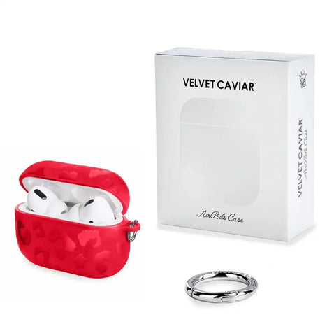 Red Hot Leopard AirPod Case
