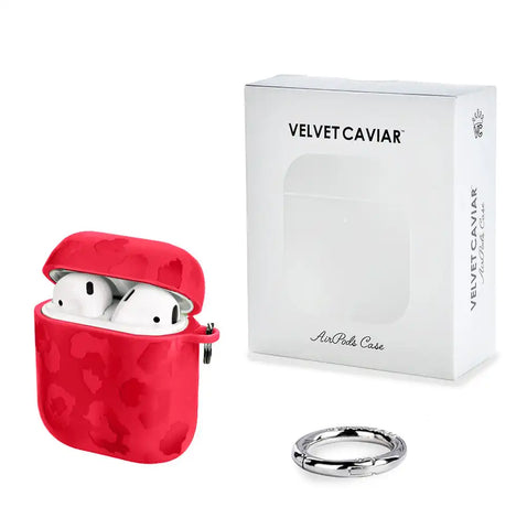 Red Hot Leopard AirPod Case
