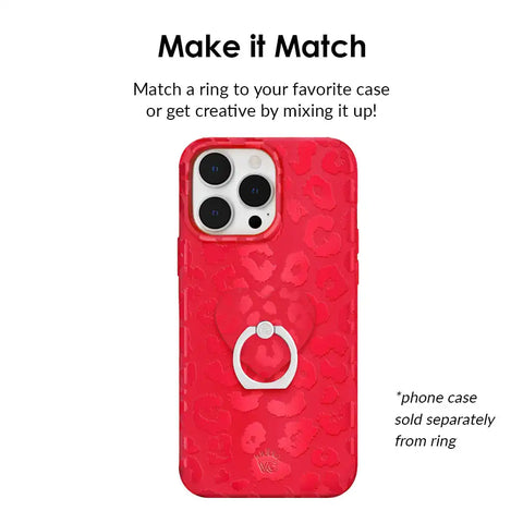 Red Hot Leopard Phone Ring