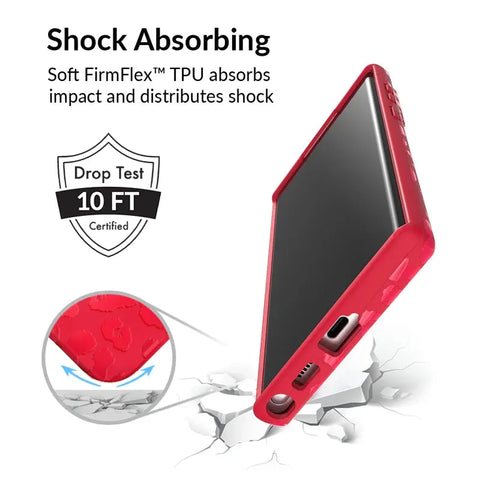 Red Hot Leopard Samsung Case