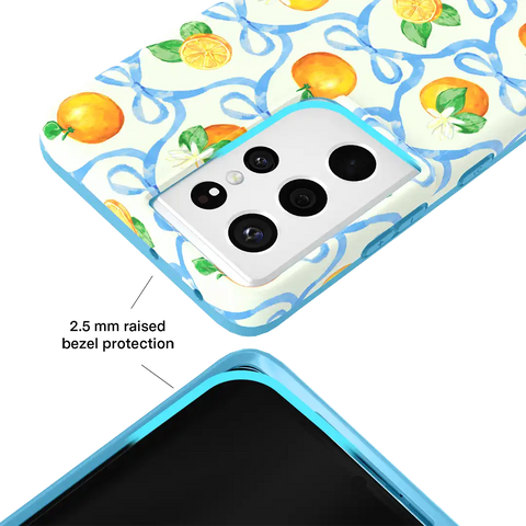 Orange Blossom Samsung Case
