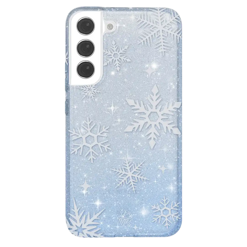 Snow Angel Glitter Samsung Case