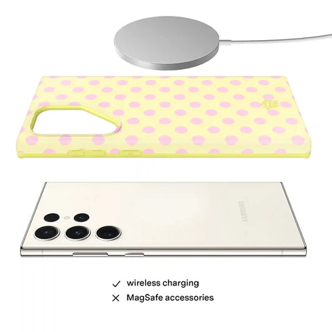 Buttercream Polka Dot Samsung Case