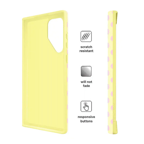 Buttercream Polka Dot Samsung Case