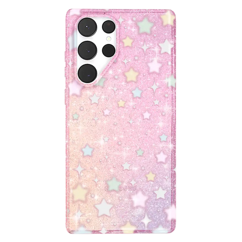 Falling Star Glitter Samsung Case