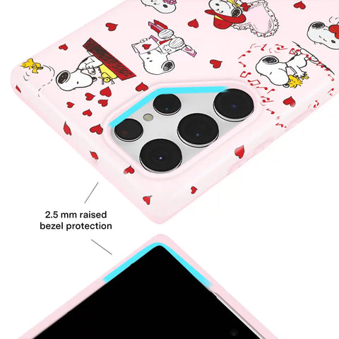 Snoopy Lovely Moods Samsung Case