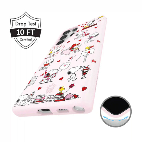 Snoopy Lovely Moods Samsung Case