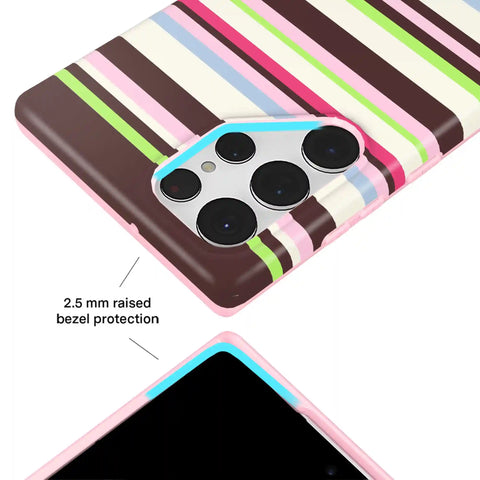 Sweet Treat Stripes Samsung Case