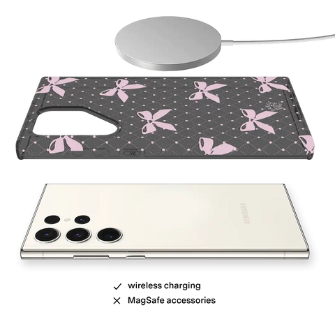 Lacy Pink Bows Samsung Case