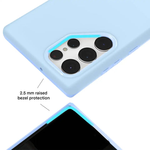 Cotton Candy Blue Samsung Case
