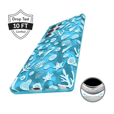 Aquamarine Holo Samsung Case