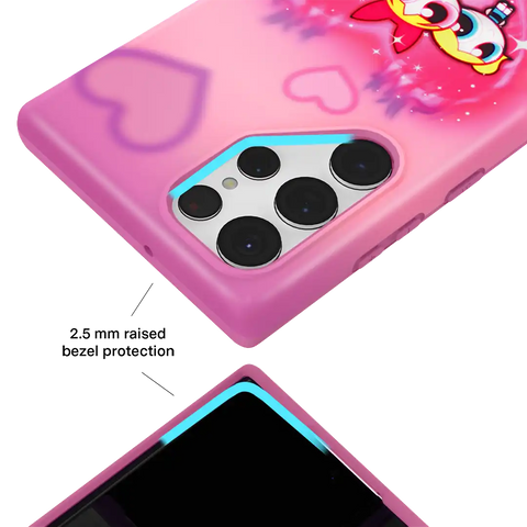 The Powerpuff Girls Airbrush Hearts Samsung Case