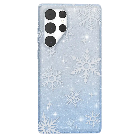 Snow Angel Glitter Samsung Case