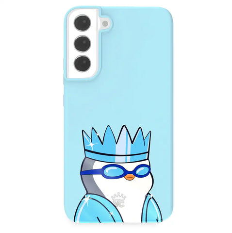 Pudgy Penguins Polar Blue Samsung Case
