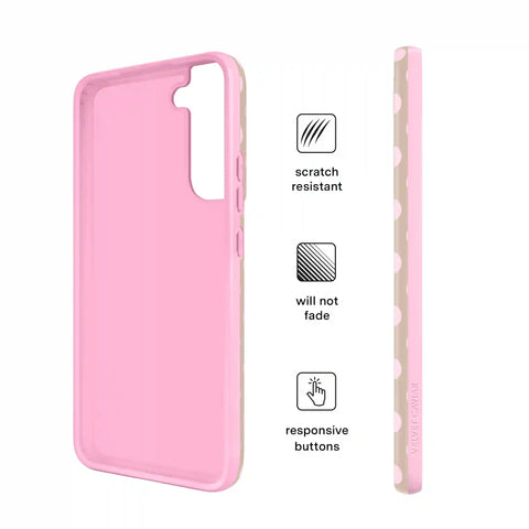 Brown Sugar Polka Dot Samsung Case