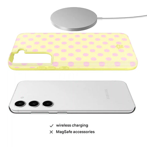 Buttercream Polka Dot Samsung Case