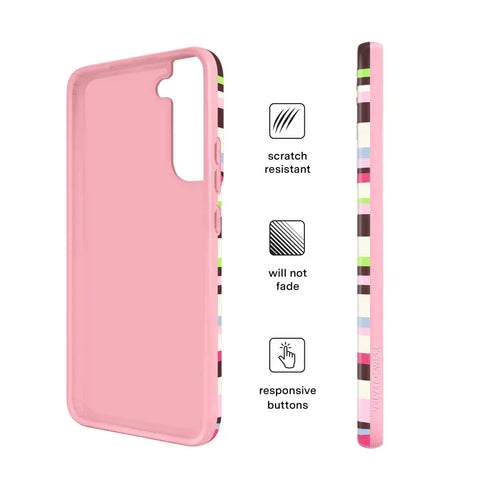 Sweet Treat Stripes Samsung Case