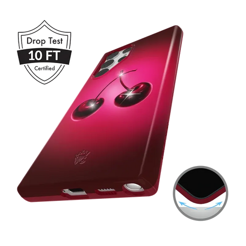 Black Cherry Crystal Samsung Case