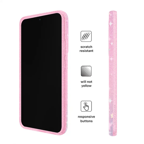 Falling Star Glitter Samsung Case