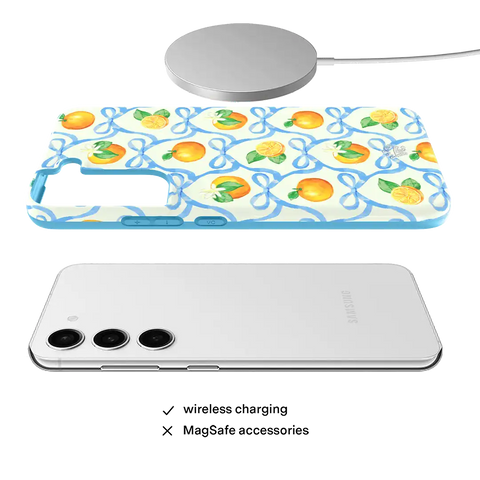 Orange Blossom Samsung Case